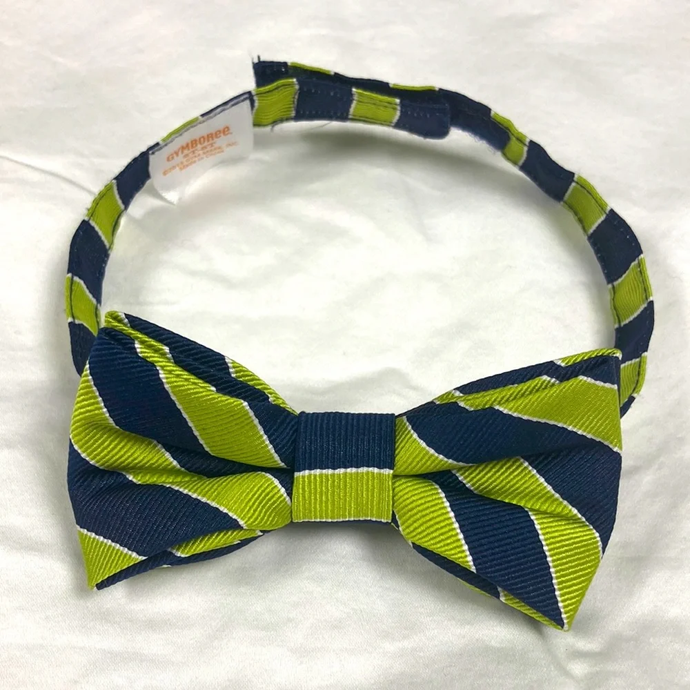 Gymboree boys striped bowtie size 2T-5T
